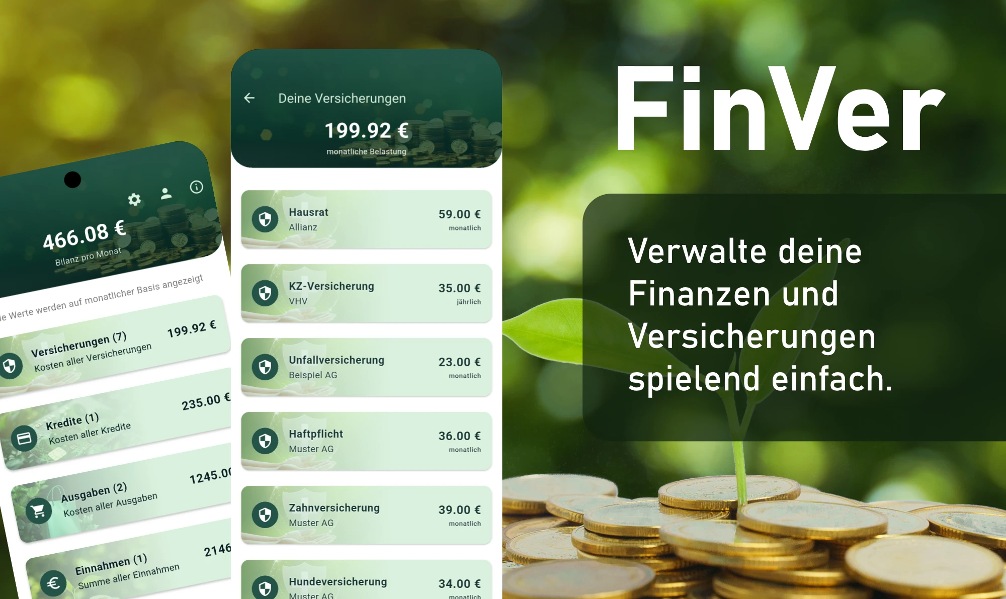 FinVer Projektvorschau